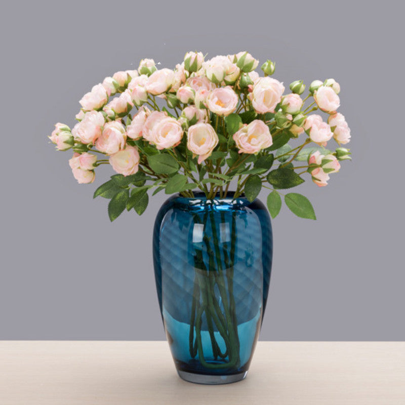 Creative Striped Vase Ornament Home Decor Item