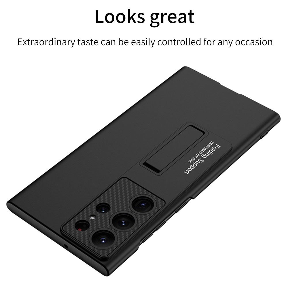 S25ultra Phone Case Ultra-thin Magnetic Bracket Drop-resistant Protective Cover