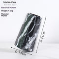 Natural Marble Decorative Vase Home Decor Item