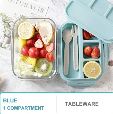 Korean separated glass lunch box