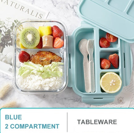 Korean separated glass lunch box