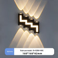 Villa Hotel Exterior Wall Courtyard And Indoor Wall Sconces With Dual-head Up-and-down Wash Lighting