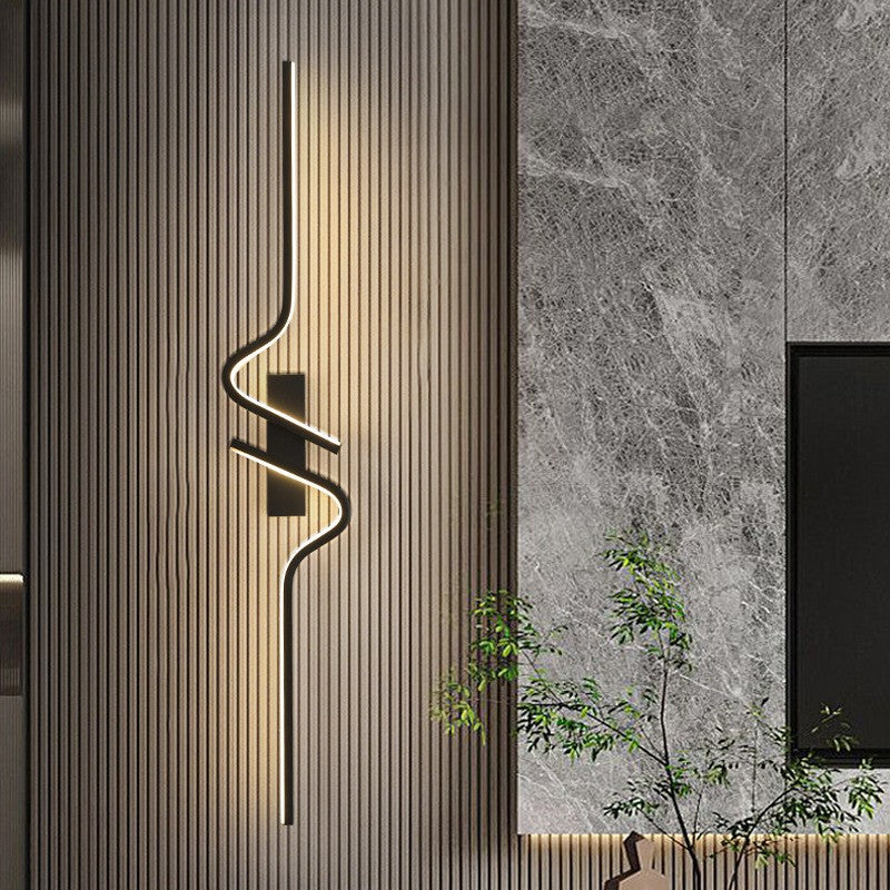 Bedroom Bedside Lamp Modern Minimalist Background Wall Lamp