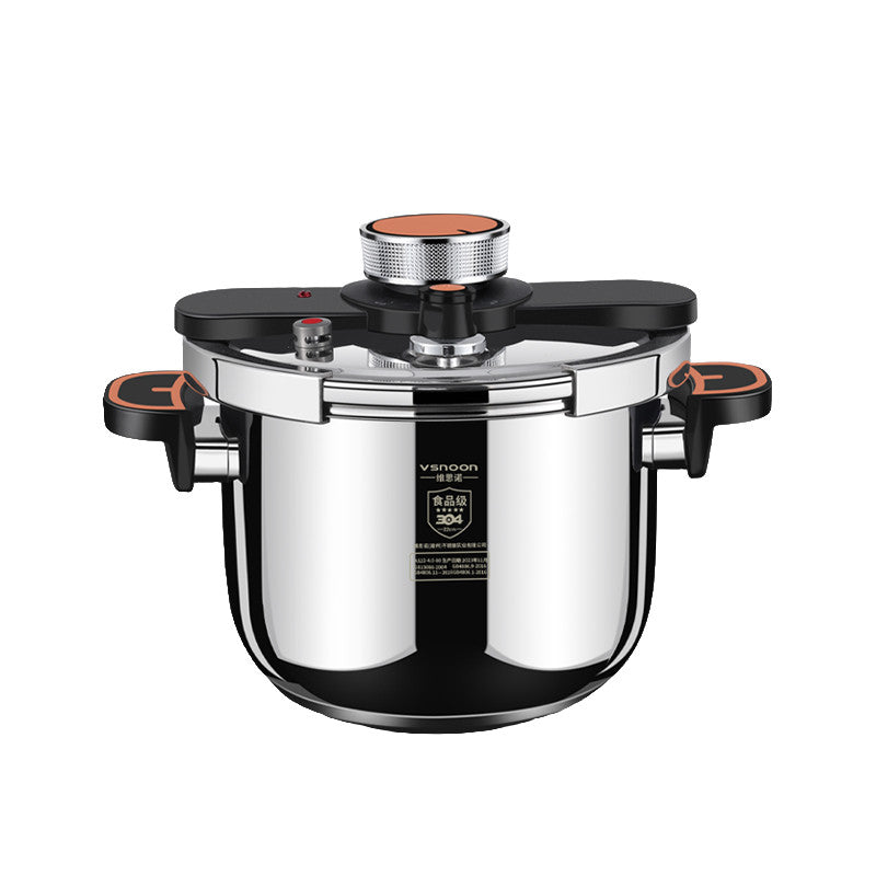 6 8 Litre Home Dual Handle Stainless Steel Pressure Cooker Kitchen Cookware