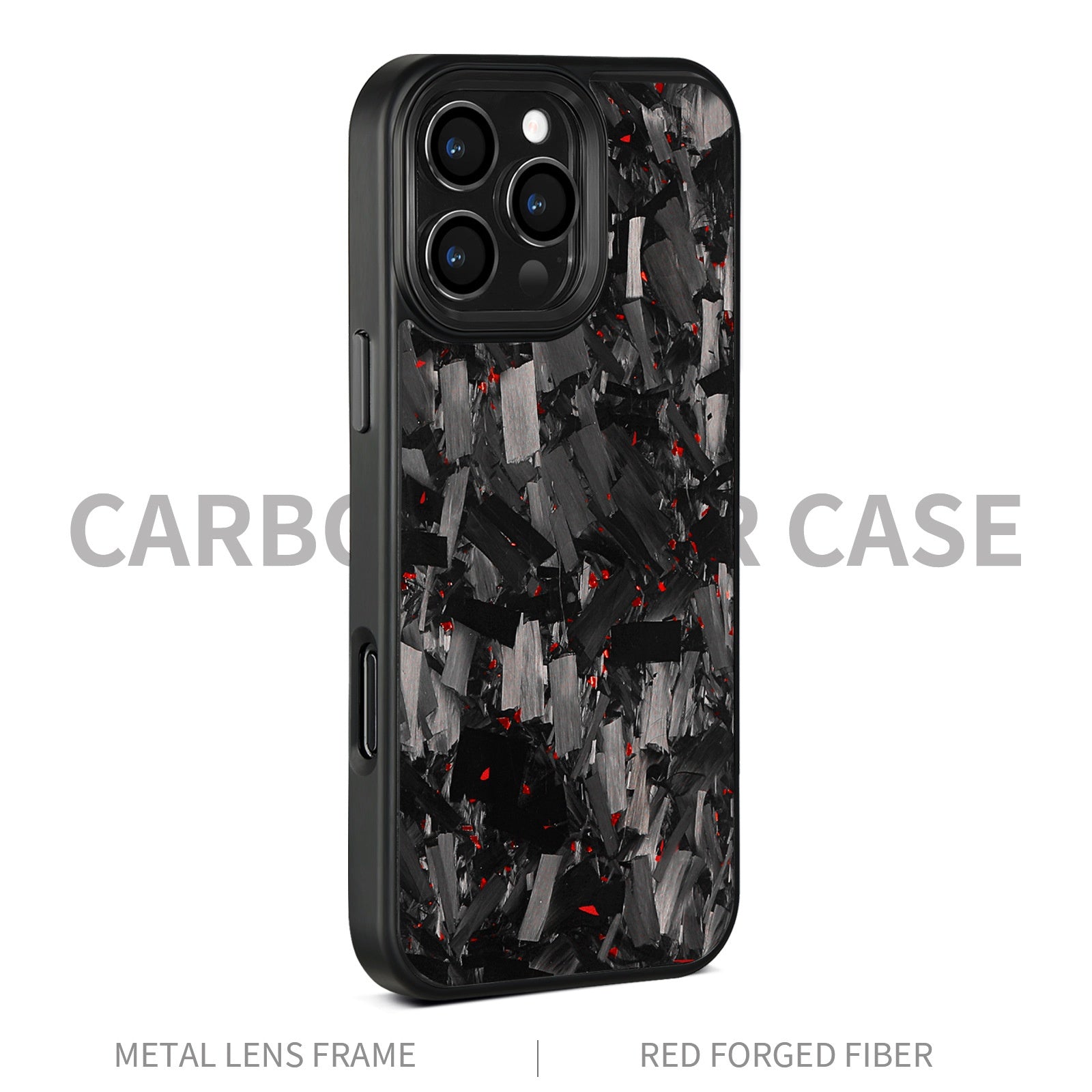 Metal Frame Forged Pattern Mobile Phone Protective Shell