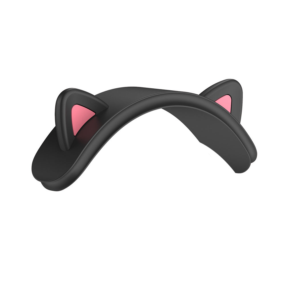 Wireless Bluetooth Headset Silicone Cat Ear Protective Sleeve
