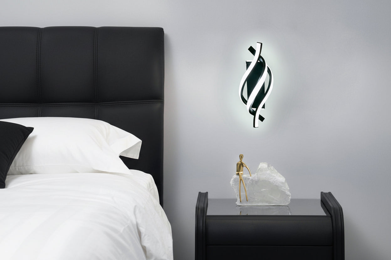 Minimalist Modern Aluminum Wall Bedside Decorative Lamps