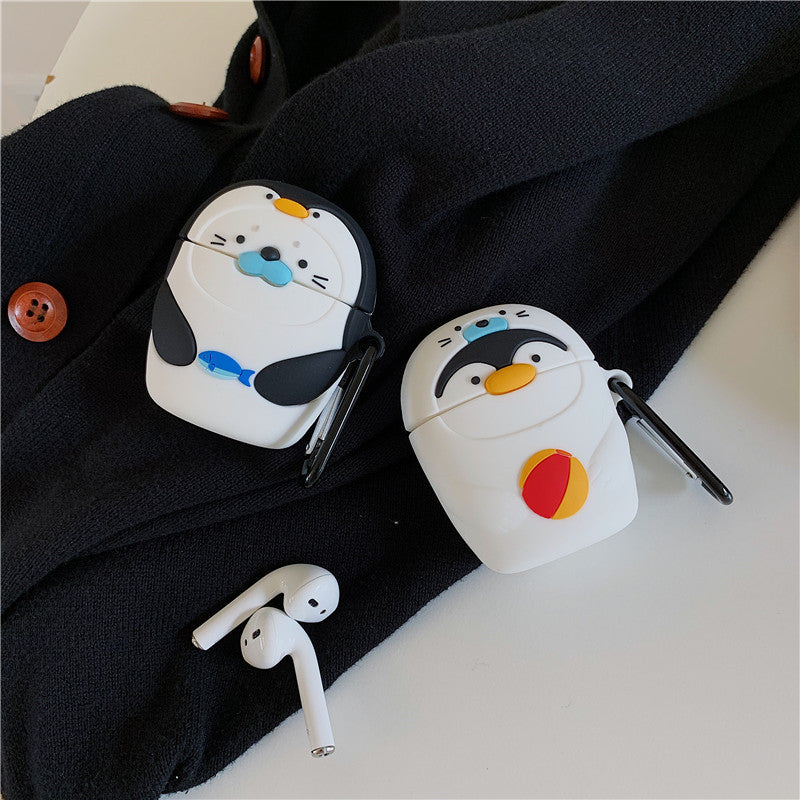 Cute cute penguin case