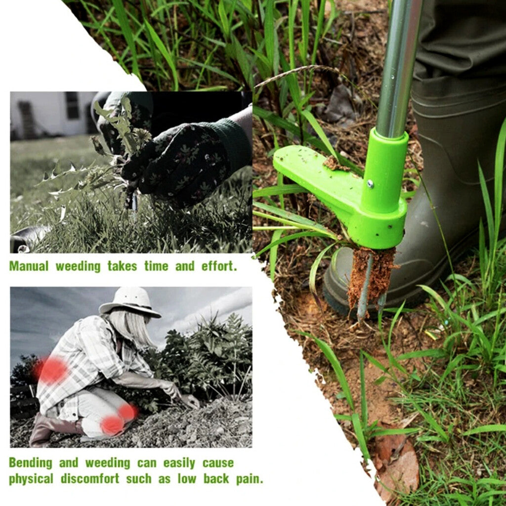 Weed Puller Weeder Twister Twist Pull Claw Garden Lawn Root Killer Remover Tools