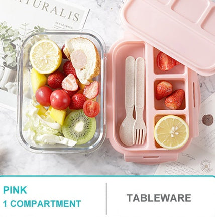 Korean separated glass lunch box