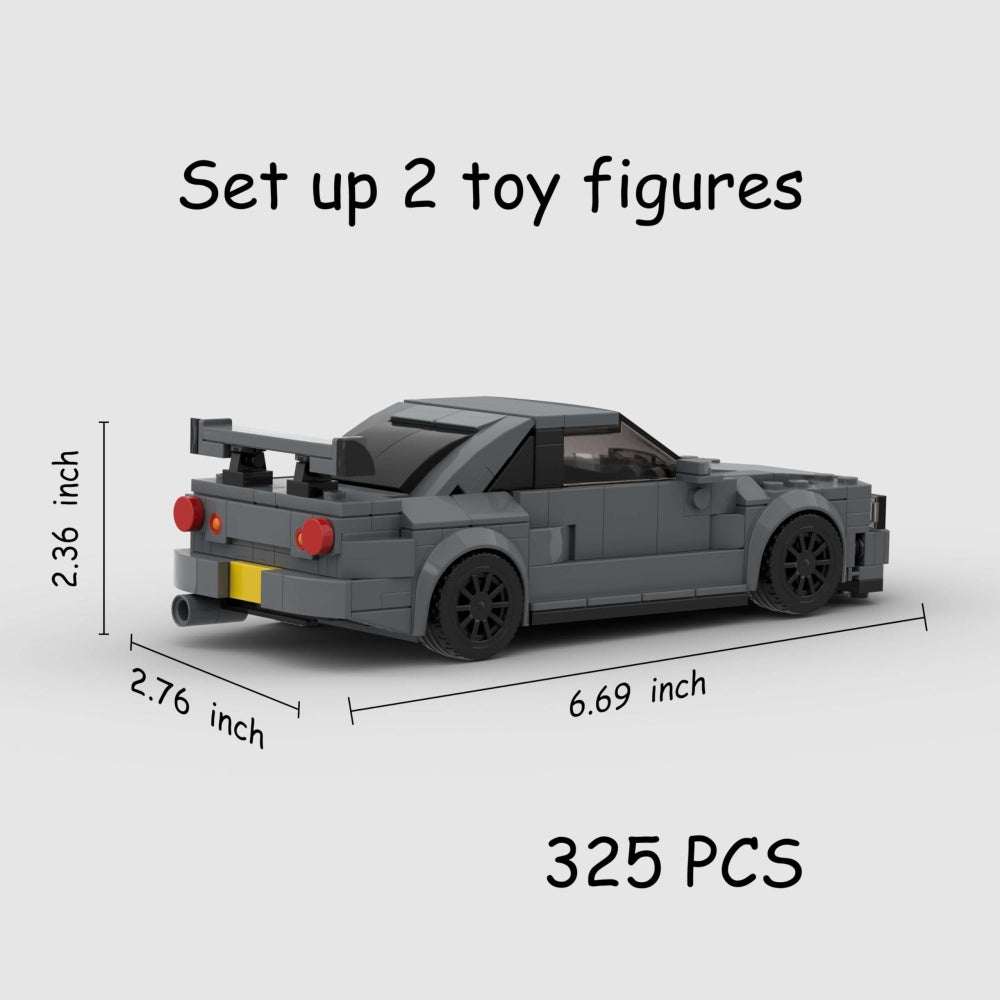 325PCS Sports Car  Building Blocks,Speed Champions Cars Blocks Building Sets Toys,DIY Building Bricks For Kids And Adults