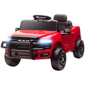 12V Kids Ride on Car, Licensed Dodge RAM 3500 Ride on Toys with Dual Motors, Remote Control for Toddlers, Red