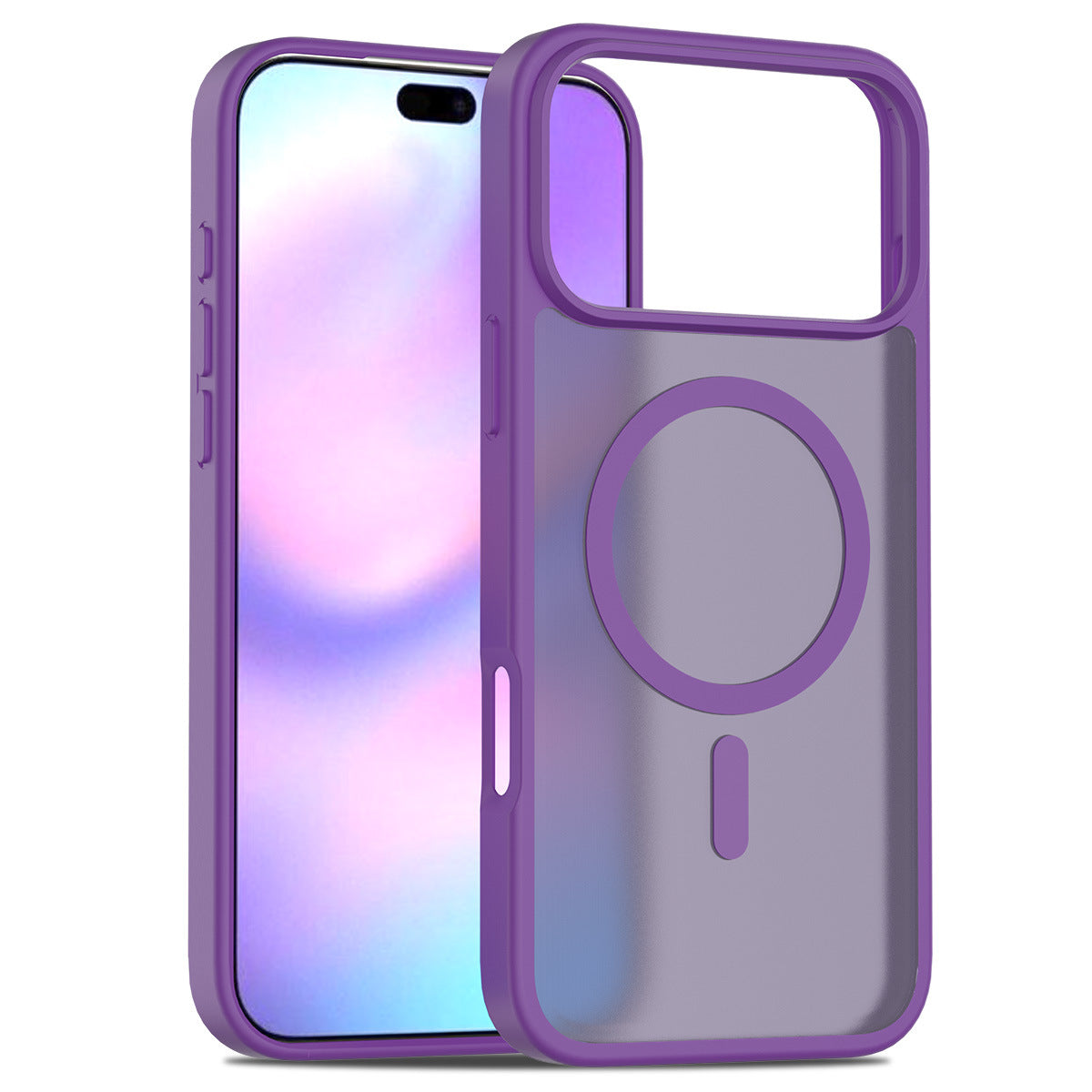 Frosted Skin Feeling Two-in-one Anti-drop Phone Shell