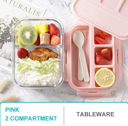Korean separated glass lunch box