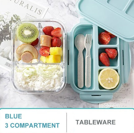 Korean separated glass lunch box