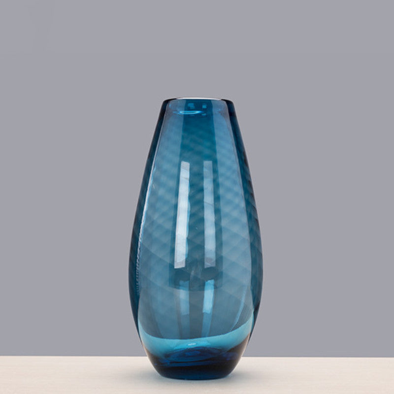 Creative Striped Vase Ornament Home Decor Item