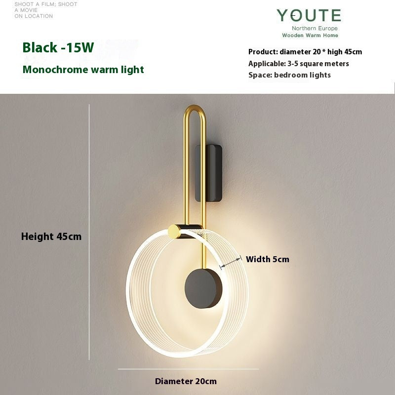 Bedroom Bedside Lamp Living Room Background Wall Lamp