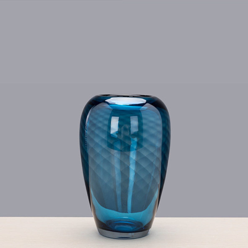 Creative Striped Vase Ornament Home Decor Item