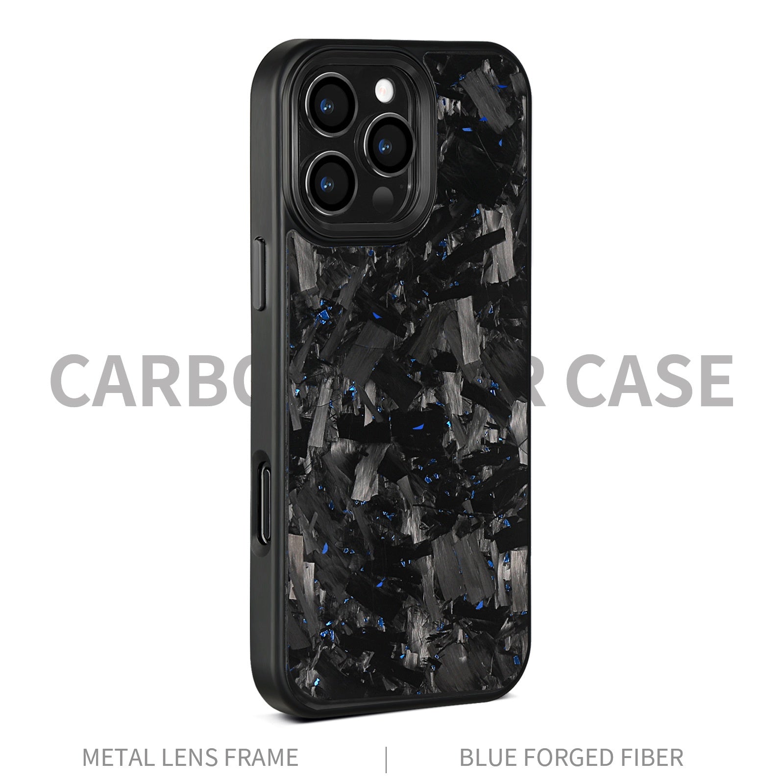 Metal Frame Forged Pattern Mobile Phone Protective Shell