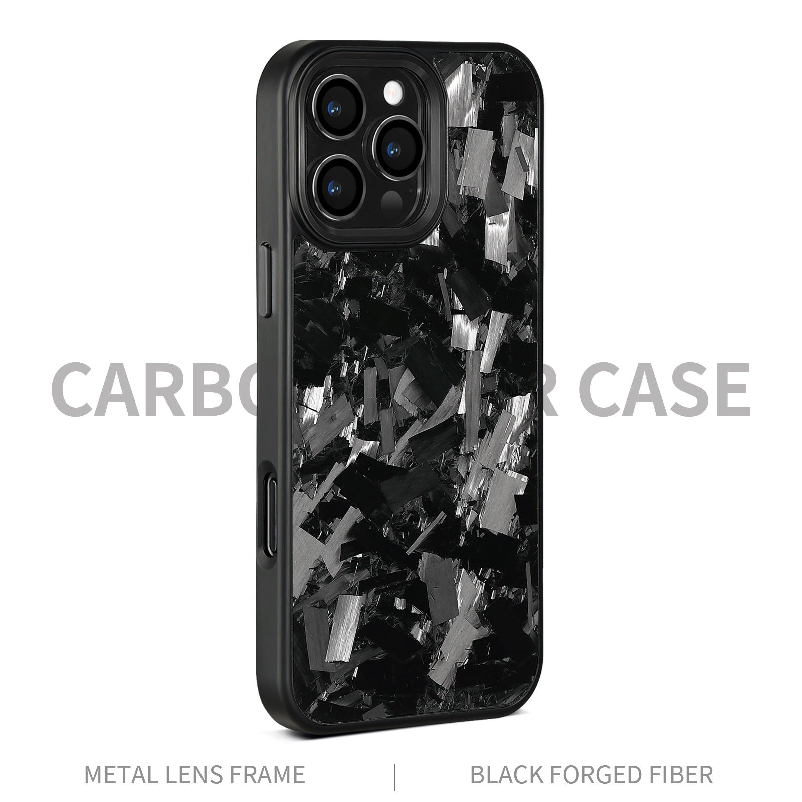 Metal Frame Forged Pattern Mobile Phone Protective Shell