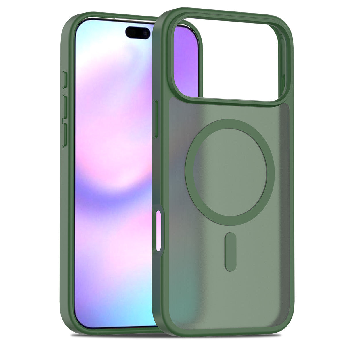 Frosted Skin Feeling Two-in-one Anti-drop Phone Shell