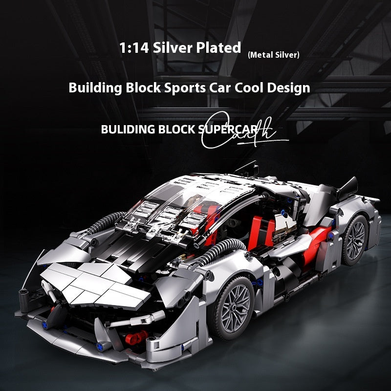 Building Blocks Remote Control Racing Model Assembled Toys