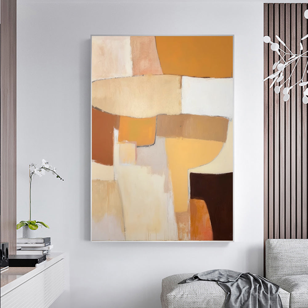 Handmade Oil Painting Canvas Wall Art Decoration Abstract For Home Living Room Decor Rolled Frameless Unstretched Painting