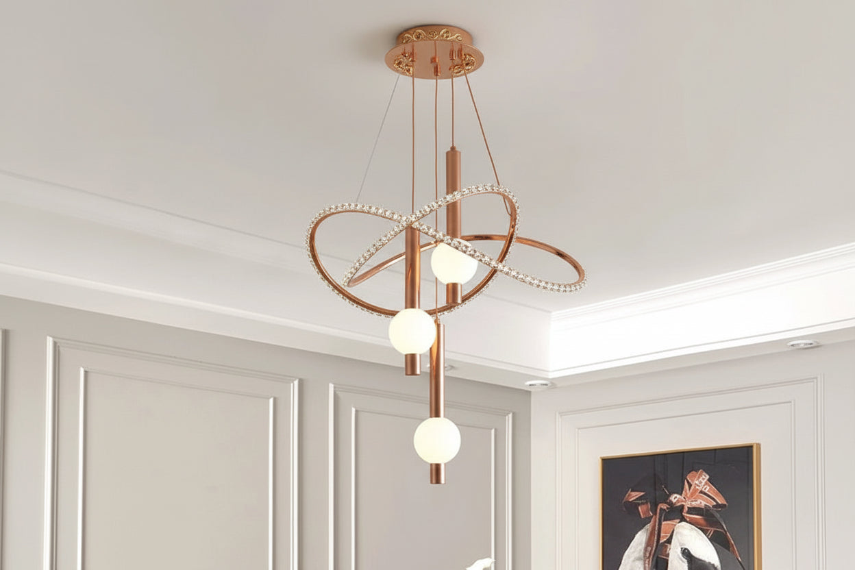 Lollipop Chandelier Bedroom Light Home Indoor Chandelier Pendant Lamp