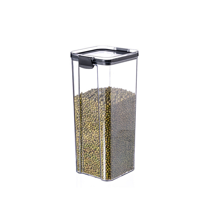 Kitchen Sealed Jar Storage Box Household Plastic Dry Goods Storage Food Storage Tank