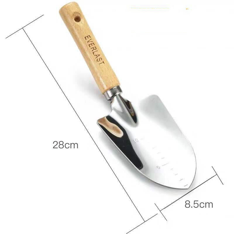 Garden Tools Rake Spade Shovel 3 Pieces Set