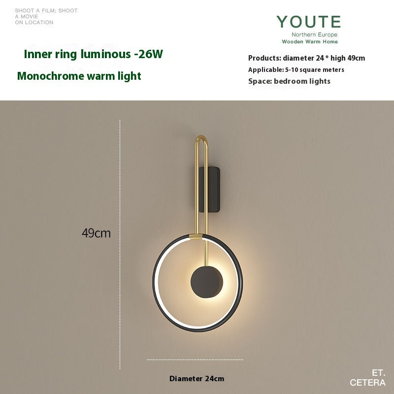 Bedroom Bedside Lamp Living Room Background Wall Lamp