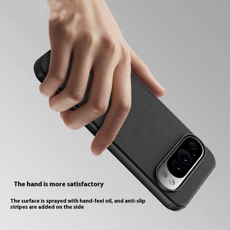 Phone Case Ultra-thin Frosted Shield Soft And Hard Drop-resistant Protective Cover