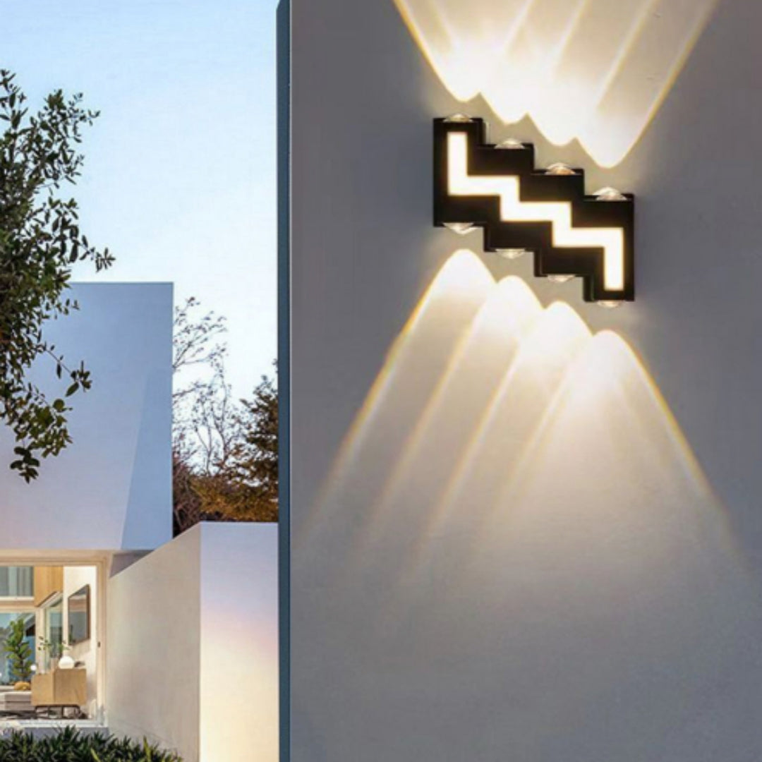 Villa Hotel Exterior Wall Courtyard And Indoor Wall Sconces With Dual-head Up-and-down Wash Lighting