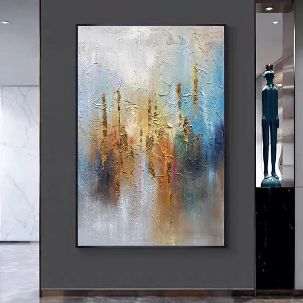 Handmade Oil Painting Canvas Wall Art Decoration Modern Abstract For Home Decor Rolled Frameless Unstretched Painting