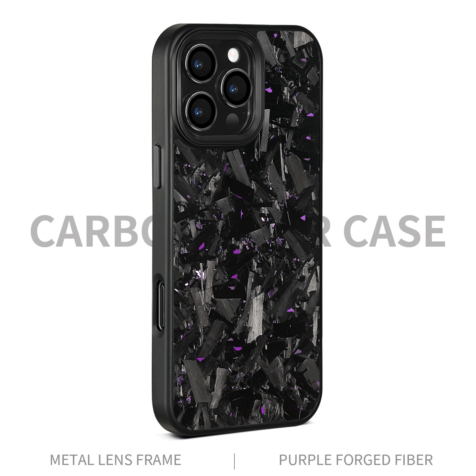 Metal Frame Forged Pattern Mobile Phone Protective Shell